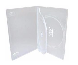 Caixinha Box amaray Dupla P/ 2 DVD - Transparente