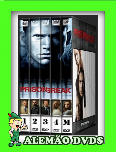 Prison Break Série Completa 1ª a 5ª temporada + O Resgate Final