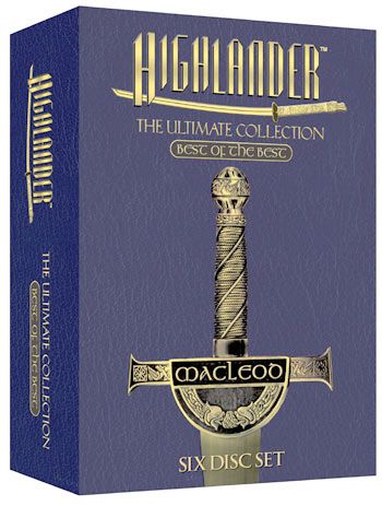 Highlander Coleção completa 5 DVDs