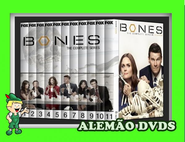 Bones Série Completa 1ª a 12ª temporada Dublado