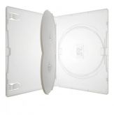 Caixinha Box amaray Tripla P/ 3 DVD - Transparente