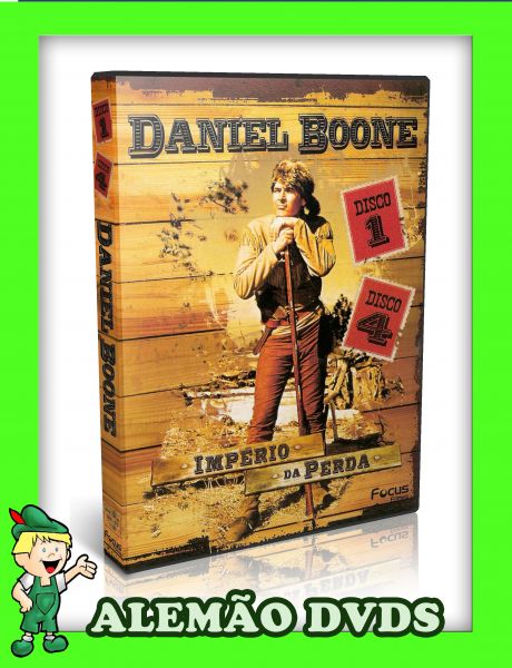 Daniel Boone Coleção em 8 DVDs com 30 Episódios