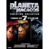 O Planeta dos Macacos coleção completa com 7 DVDs