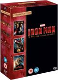 Trilogia Completa Homem De Ferro (Iron Man) com 3 DVDs