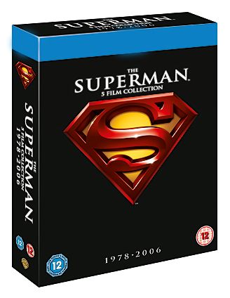 Super Man Coleção com 5 filmes em 6 DVDs